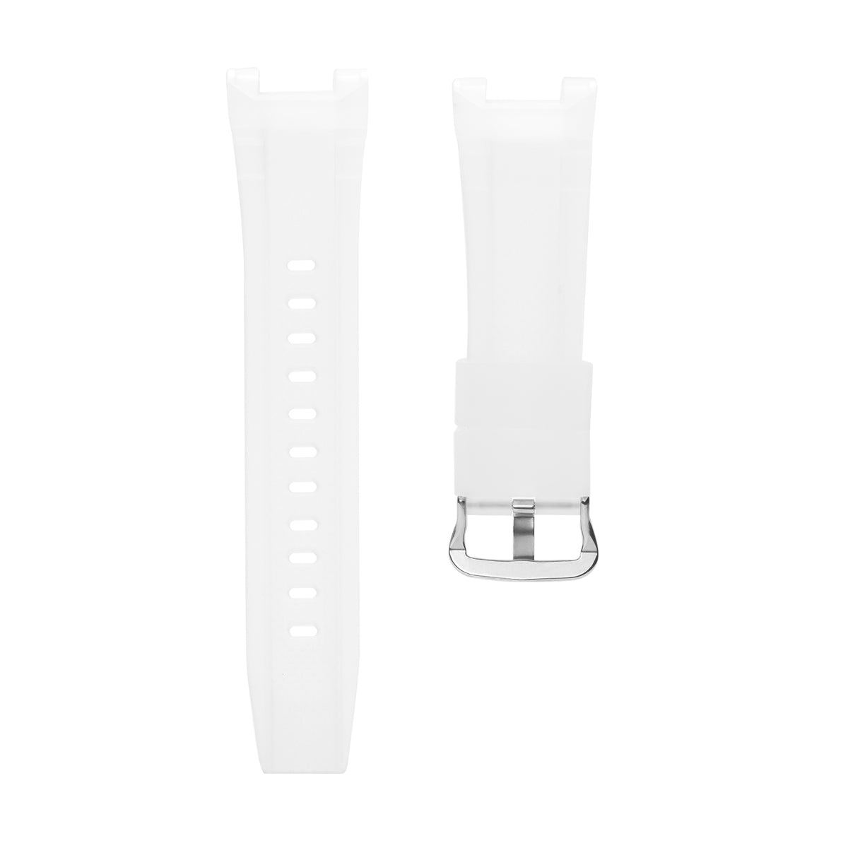 26MM SILICONE RUBBER WATCH BAND STRAP FOR CASIO G SHOCK GST W300 400G B100 WATCH, Transparent, view 4