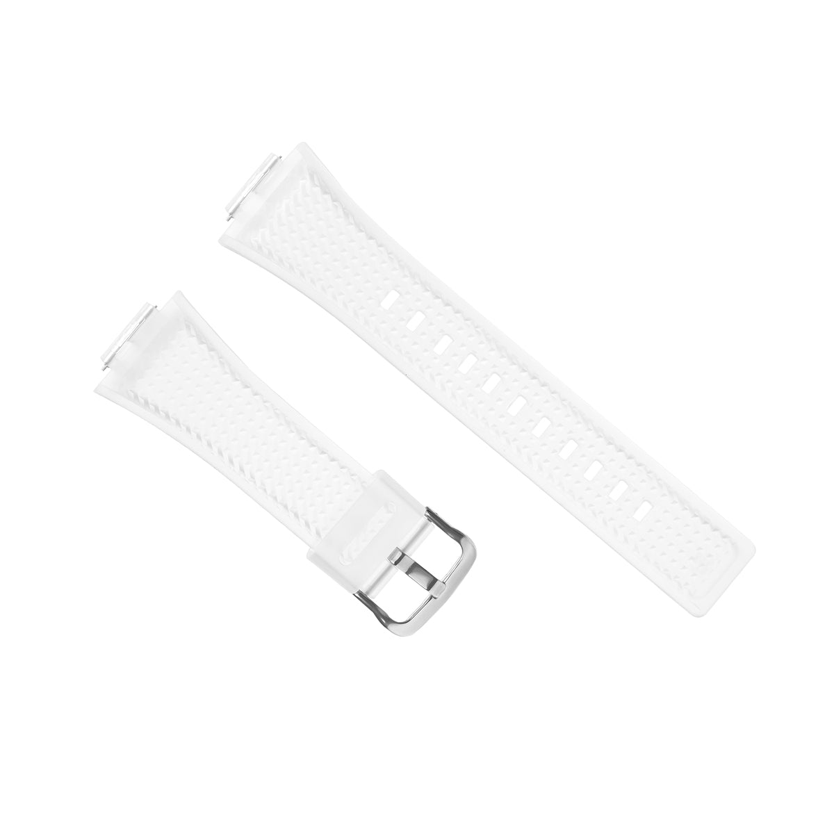 16MM WATERPROOF RUBBER WATCH BAND STRAP FOR CASIO GM SERIES AND GA110 WATCHES, Transparent, view 3