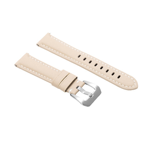 20-22-24-26MM Nylon Canvas Leather Watch Band Replacement Wristband Strap Watch