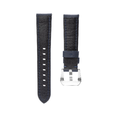 20-22-24-26MM NYLON CLOTH & LEATHER WATCH BAND WRIST STRAP FOR PANERAI WATCHES