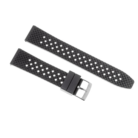FKM Rubber Quick Release Waffle Watch Strap Band Replacement Dive For Citizen