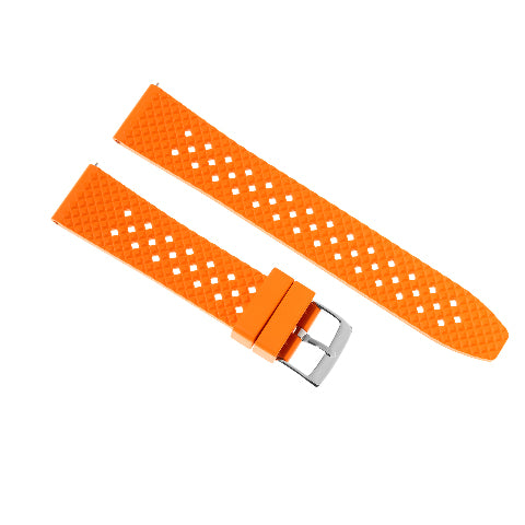 FKM Rubber Quick Release Waffle Watch Strap Band Replacement Dive For Citizen