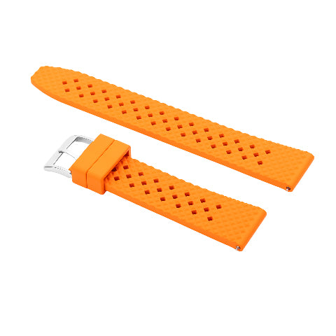 FKM Rubber Quick Release Waffle Watch Strap Band Replacement Dive For Citizen
