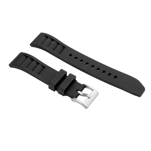 19mm 20mm 21mm 22mm 24mm FKM Rubber Vented Quick Release Watch Strap Band Strap