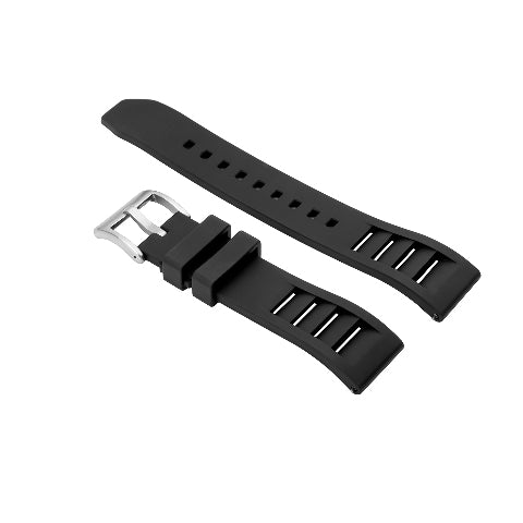 19mm 20mm 21mm 22mm 24mm FKM Rubber Vented Quick Release Watch Strap Band Strap