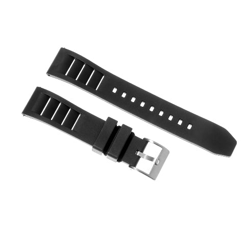 19mm 20mm 21mm 22mm 24mm FKM Rubber Vented Quick Release Watch Strap Band Strap