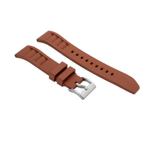 FKM Rubber Vented Quick Release Watch Strap Band Strap for Citizen Watch