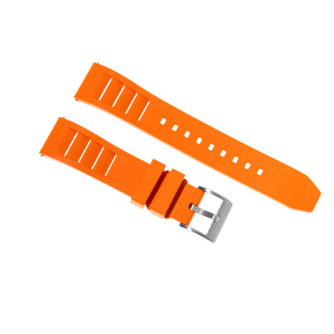 FKM Rubber Vented Quick Release Watch Strap Band Dive Replacement Seiko Silicone