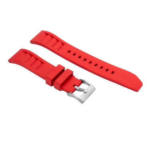 FKM Rubber Vented Quick Release Watch Strap Band Dive Replacement Seiko Silicone