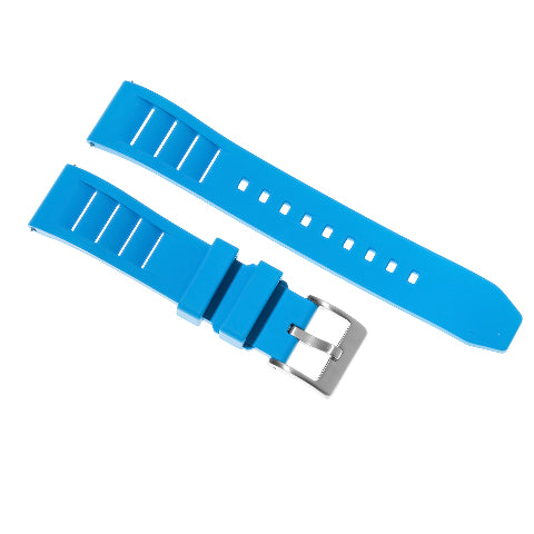 FKM Rubber Vented Quick Release Watch Strap Band Dive Replacement Seiko Silicone