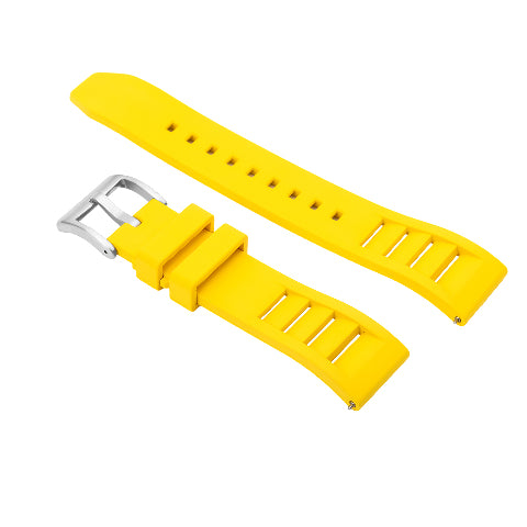 FKM Rubber Vented Quick Release Watch Strap Band Dive Replacement Seiko Silicone