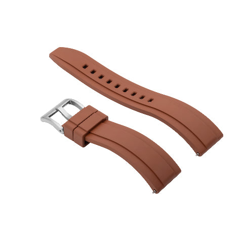 FKM Rubber Quick Release Watch Strap Band Replacement For Omega Watch