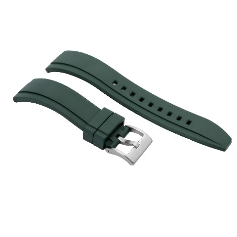 FKM Rubber Quick Release Watch Strap Band Replacement For Omega Watch
