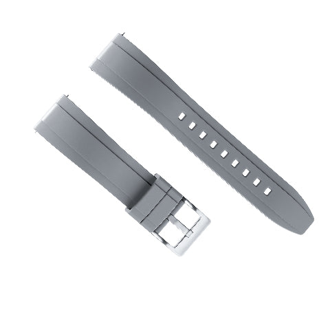 FKM Rubber Watch Strap Band Quick Release Dive Sport Replacement Universal Fit