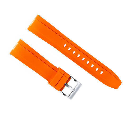 FKM Rubber Quick Release Watch Strap Band Replacement For Omega Watch