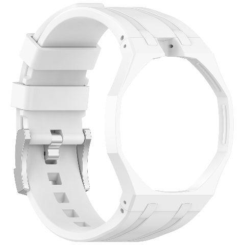 Royal Pop Silicone Rubber Watch Band Conversion Strap For AP Swatch Wristwatch