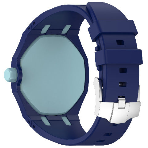 Royal Pop Silicone Rubber Watch Band Conversion Strap For AP Swatch Wristwatch