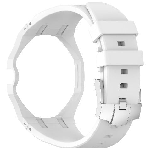 Royal Pop Silicone Rubber Watch Band Conversion Strap For AP Swatch Wristwatch