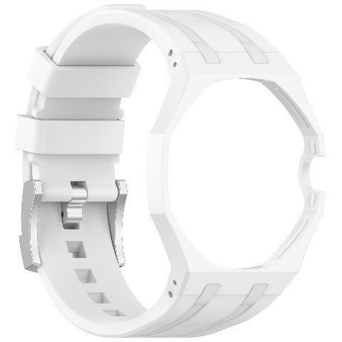 Royal Pop Silicone Rubber Watch Band Conversion Strap For AP Swatch Wristwatch