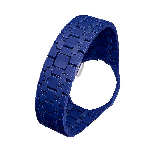 Ceramic Watch Strap Band with Ceramic Case Mod Kit For Swatch X AP Royal Pop