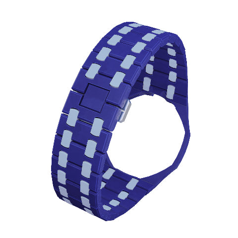 Ceramic Watch Strap Band with Ceramic Case Mod Kit For Swatch X AP Royal Pop