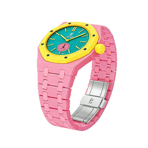 Ceramic Watch Strap Band with Ceramic Case Mod Kit For Swatch X AP Royal Pop