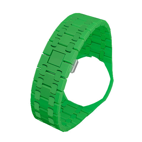 Ceramic Watch Strap Band with Ceramic Case Mod Kit For Swatch X AP Royal Pop