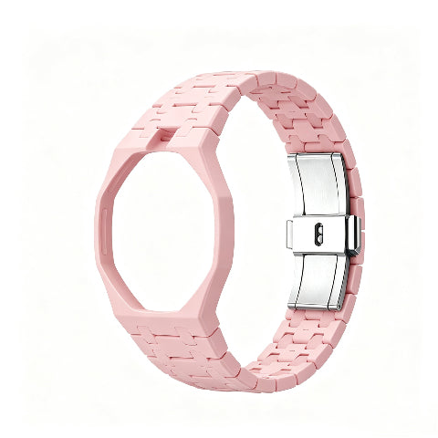 Ceramic Watch Strap Band with Ceramic Case Mod Kit For Swatch X AP Royal Pop
