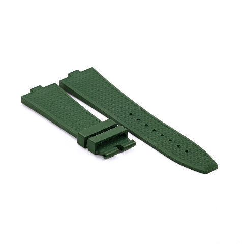 RUBBER WATCH BAND STRAP FOR VACHERON CONSTANTIN 4500 5500 7900 EZ RELEASE GREEN