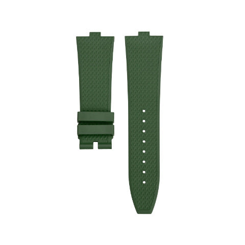 RUBBER WATCH BAND STRAP FOR VACHERON CONSTANTIN 4500 5500 7900 EZ RELEASE GREEN