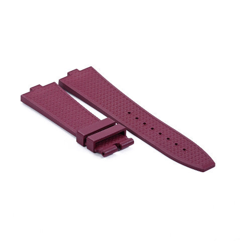 RUBBER WATCH BAND STRAP FOR VACHERON CONSTANTIN 4500 5500 7900 EZ RELEASE MAROON