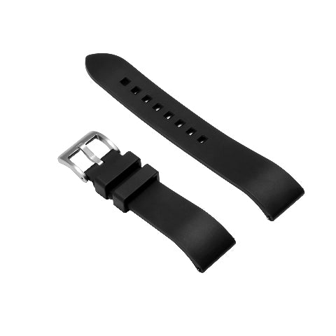 18-19-20-21-22-23-24mm FKM Rubber Quick Release Watch Band Strap For Wrist Watch