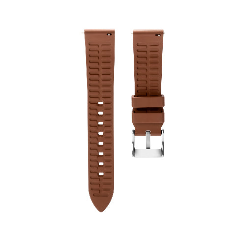 18-19-20-21-22-23-24mm FKM Rubber Quick Release Watch Band Strap For Wrist Watch