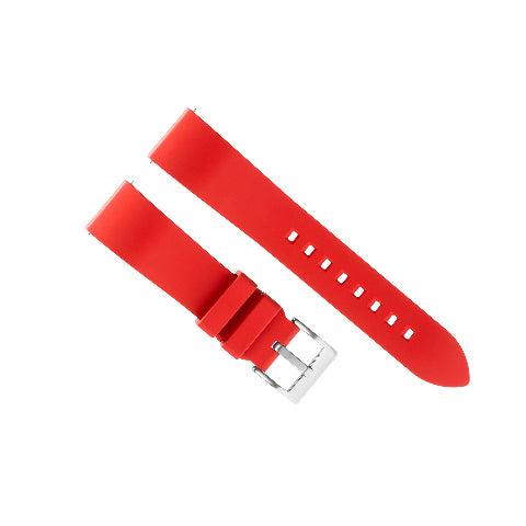 18-19-20-21-22-23-24mm FKM Rubber Quick Release Watch Band Strap For Wrist Watch