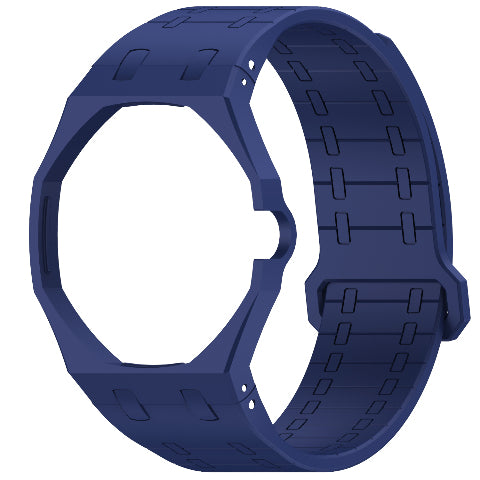 Royal Pop Magnetic Silicone Rubber Watch Band Strap For AP Swatch Watch MAGNETIC