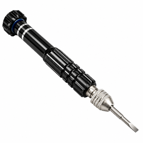 4PC PRECISION SCREWDRIVER SET WITH BLADES PH00, 000, SL1.5, 2.0 FOR WATCH REPAIR