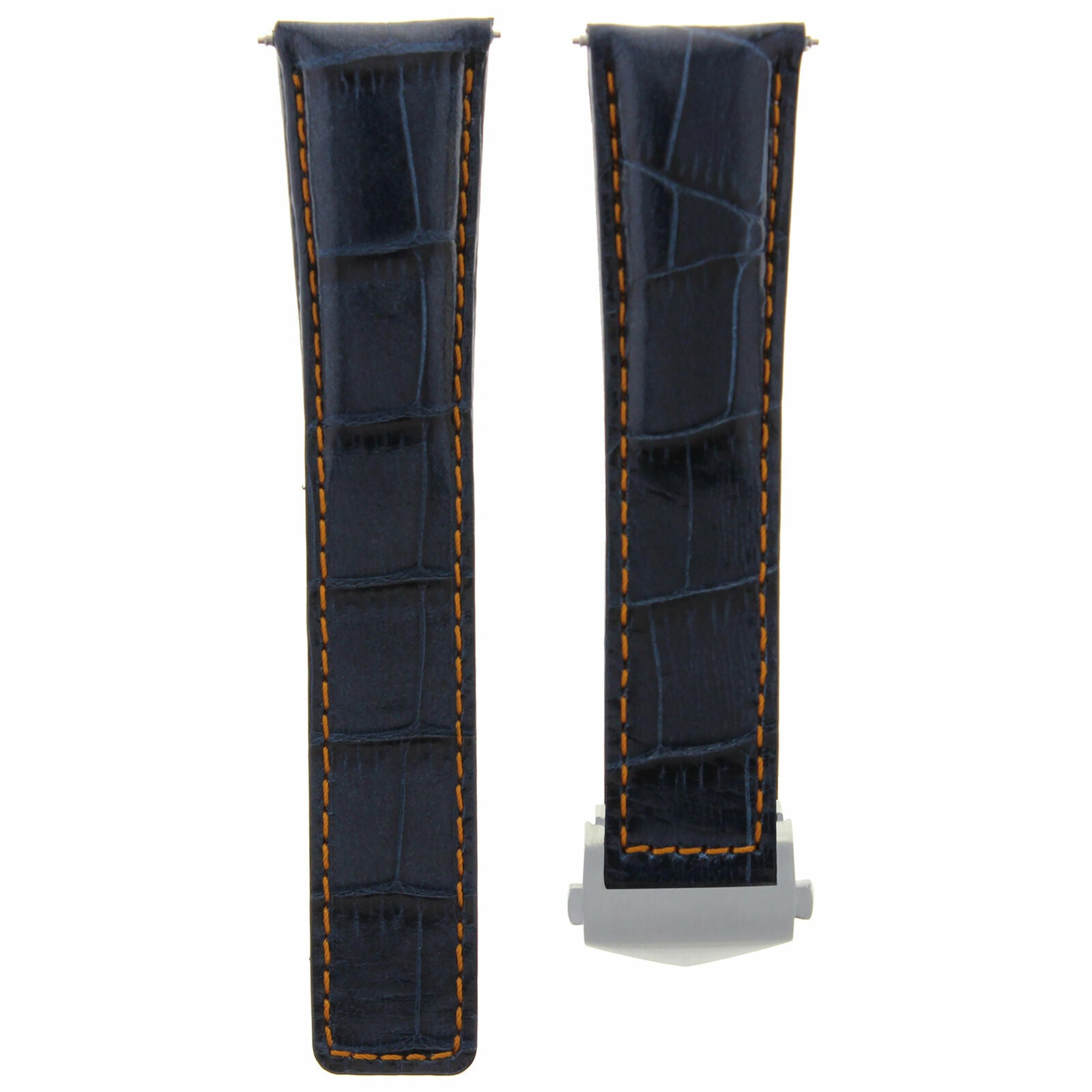 20MM LEATHER BAND STRAP FOR TAG HEUER CARRERA CHRONO BLUE OS FIT FC-5037-39-41