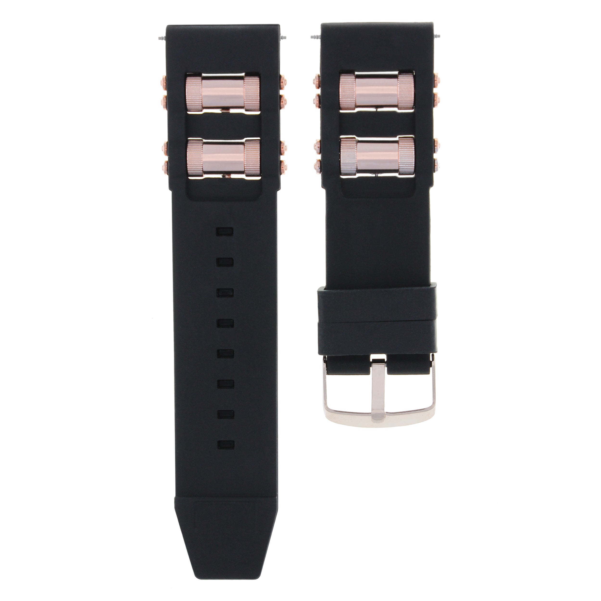 26MM RUBBER WATCH BAND STRAP FOR INVICTA RUSSIAN 1800 1201 1805 1845 1959 BLACK