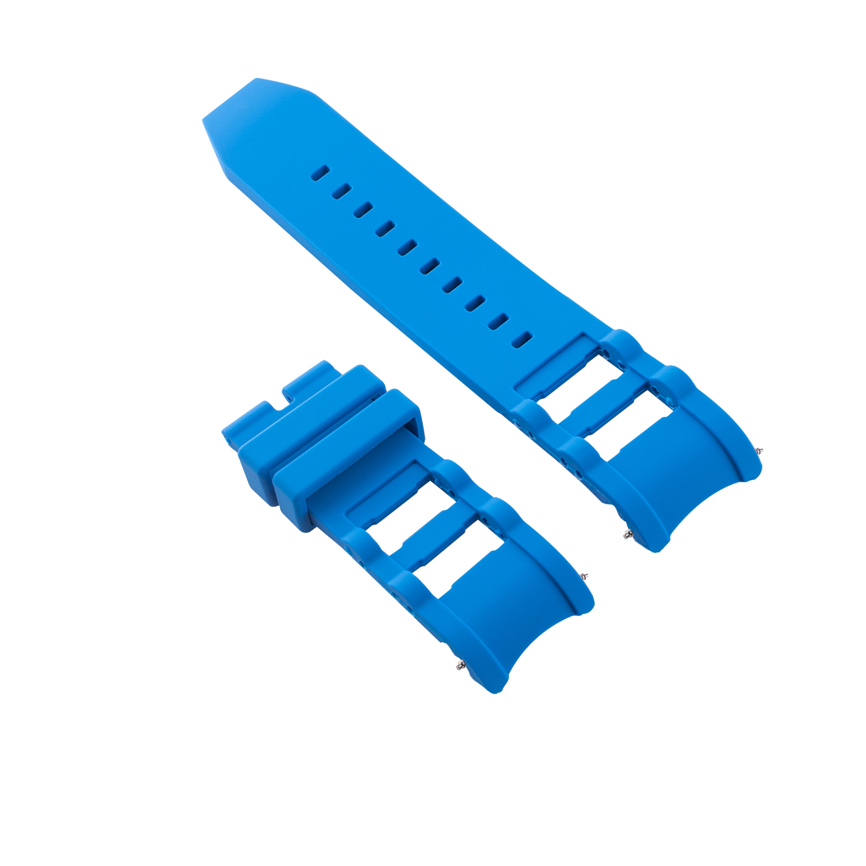 26MM RUBBER WATCH BAND STRAP FOR INVICTA RUSSIAN DIVER 1089 1201 1805 3469 BLUE