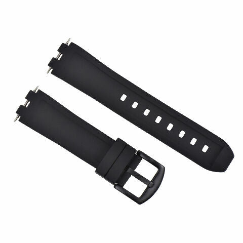 REPLACEMENT SILICONE RUBBER DIVER WATCH STRAP BAND FOR PEBBLE STEEL