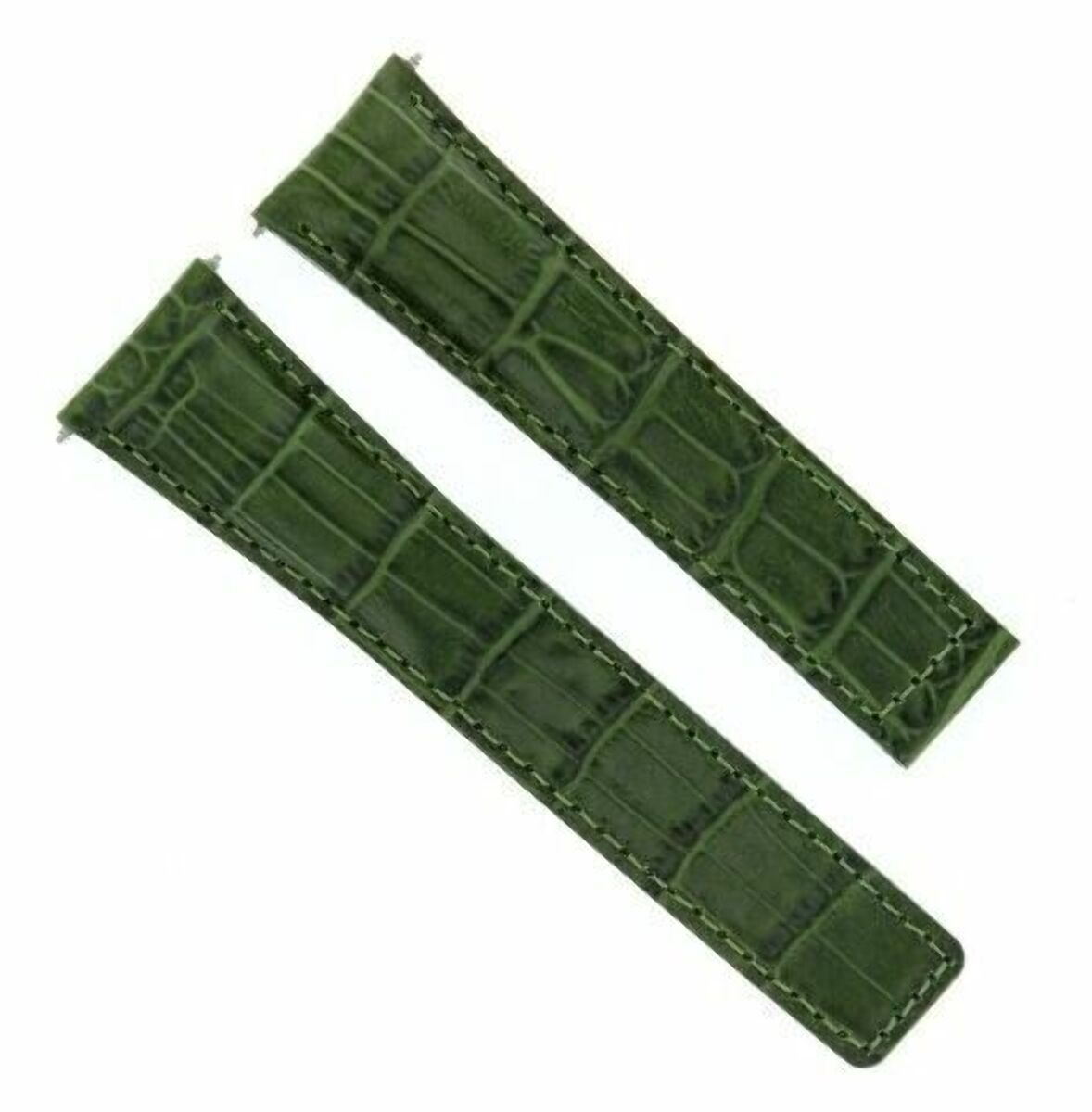 22MM LEATHER WATCH BAND STRAP CLASP FOR TAG HEUER CARERRA MONACO 3TC - BRUSH