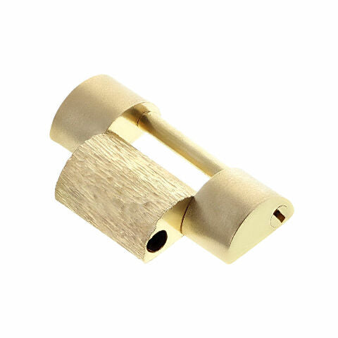 16MM 18K PRESIDENT WATCH BAND LINK FOR 36MM DAY DATE PRESIDENT BARK FINISH 18078