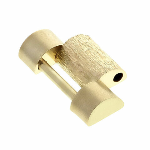 16MM 18K PRESIDENT WATCH BAND LINK FOR 36MM DAY DATE PRESIDENT BARK FINISH 18078