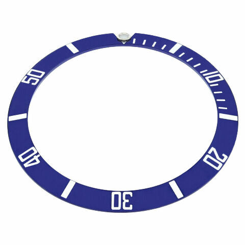 SUBMARINER BEZEL INSERT FOR ROLEX SAPPHIRE MODEL SUBMARINER 16610V, 16610LV BLUE