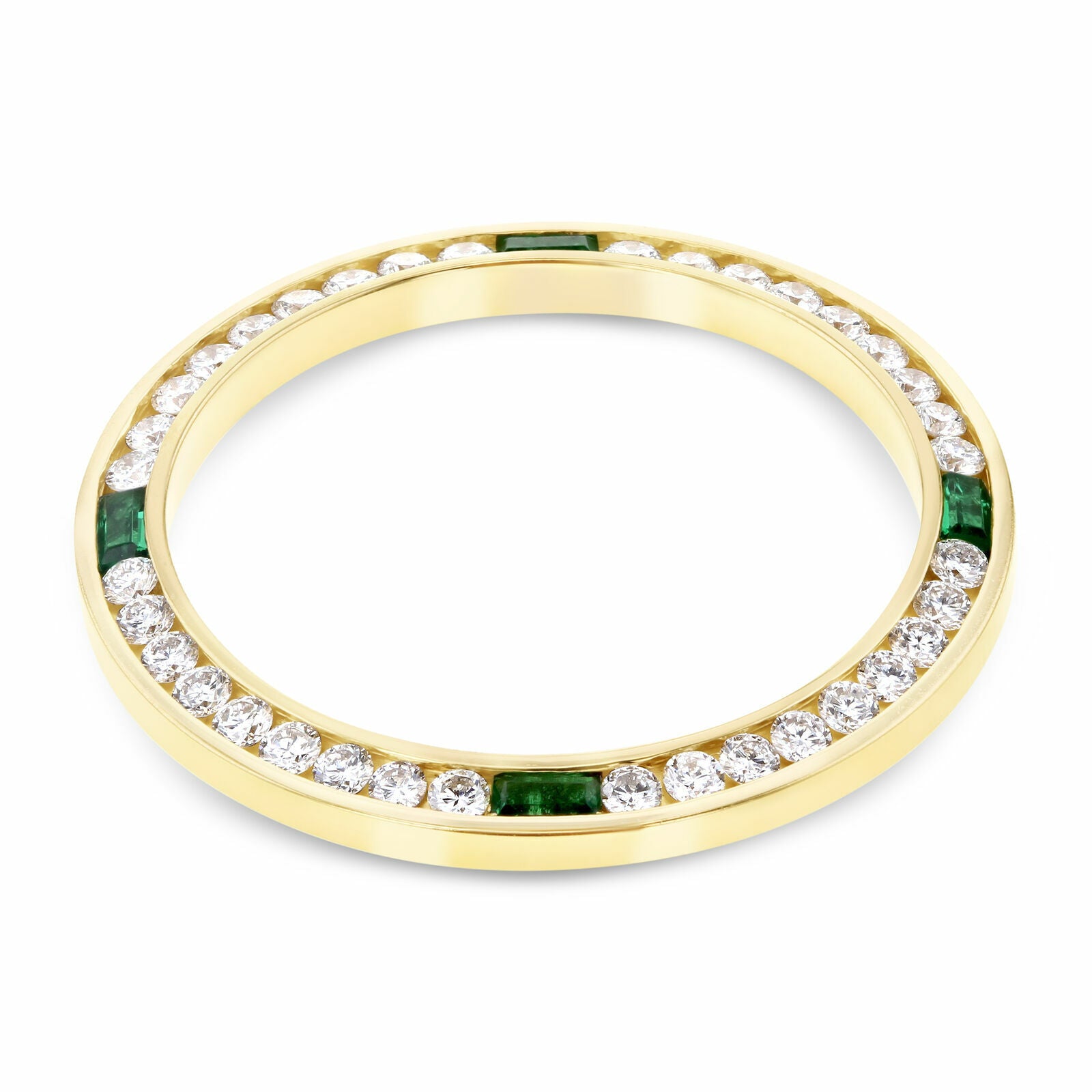 1CT NATURAL DIAMOND BEZEL 18KY FOR ROLEX 26MM DATE DATEJUST 79173 79193 69068