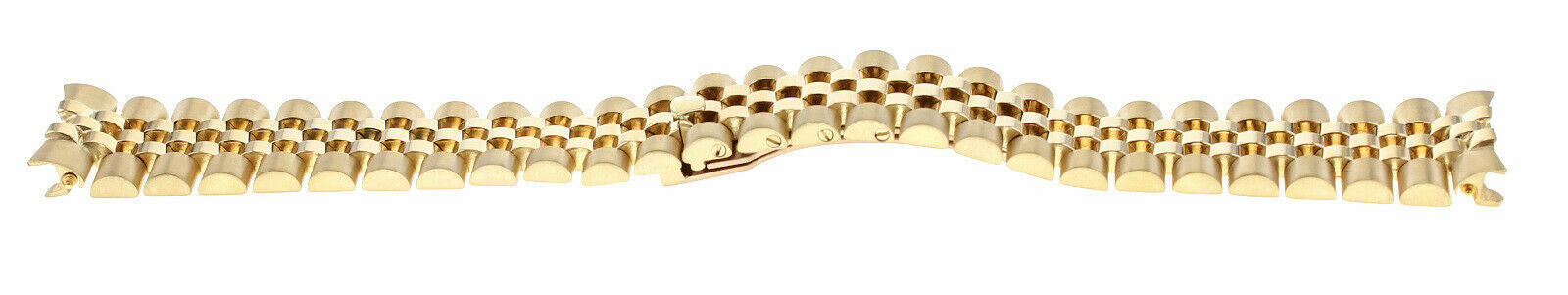 20MM 18K YELLOW GOLD JUBILEE WATCH BAND FOR ROLEX DAY DATE 18048, 18078, 18208