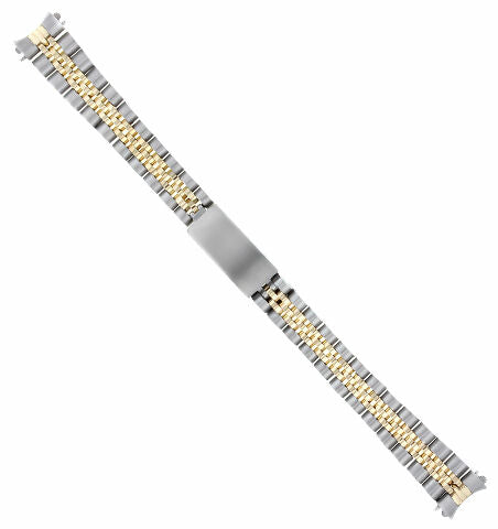 18K/SS TWO TONE JUBILEE WATCH BAND FOR ROLEX 69163, 69173, 79163, 79173, 79193 H