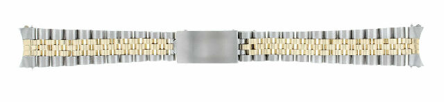 17MM MIDSIZE 14K/SS TWO TONE JUBILEE WATCH BAND FOR ROLEX 31MM DATEJUST