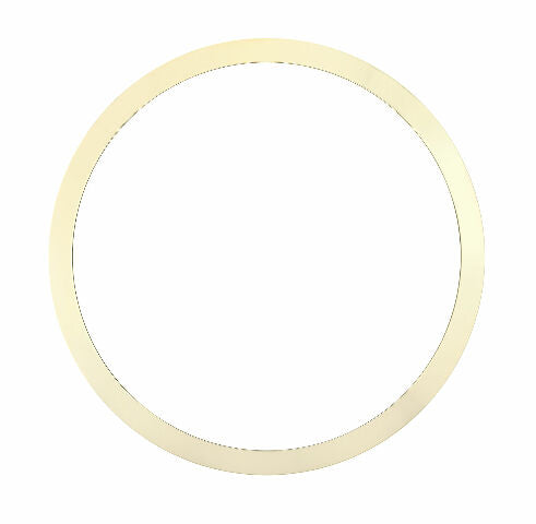 18K YELLOW GOLD SMOOTH BEZEL PART FOR ROLEX DATEJUST, PRESIDENT DAY DATE 36MM
