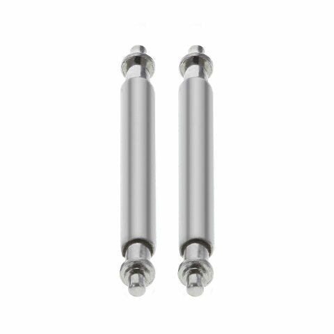 2PCS MENS NEW DATE SPRING BARS FOR ROLEX 19MM STAINLESS STEEL